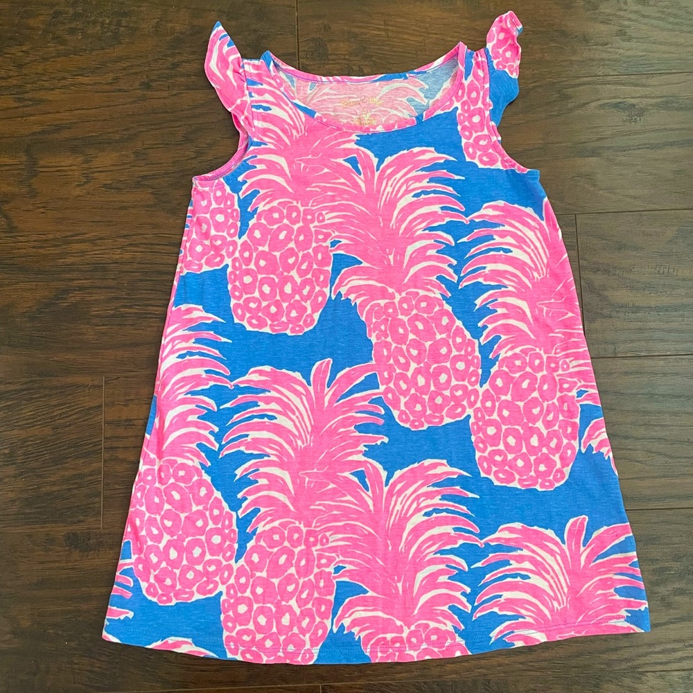 Lilly Pulitzer girls pineapple dress
